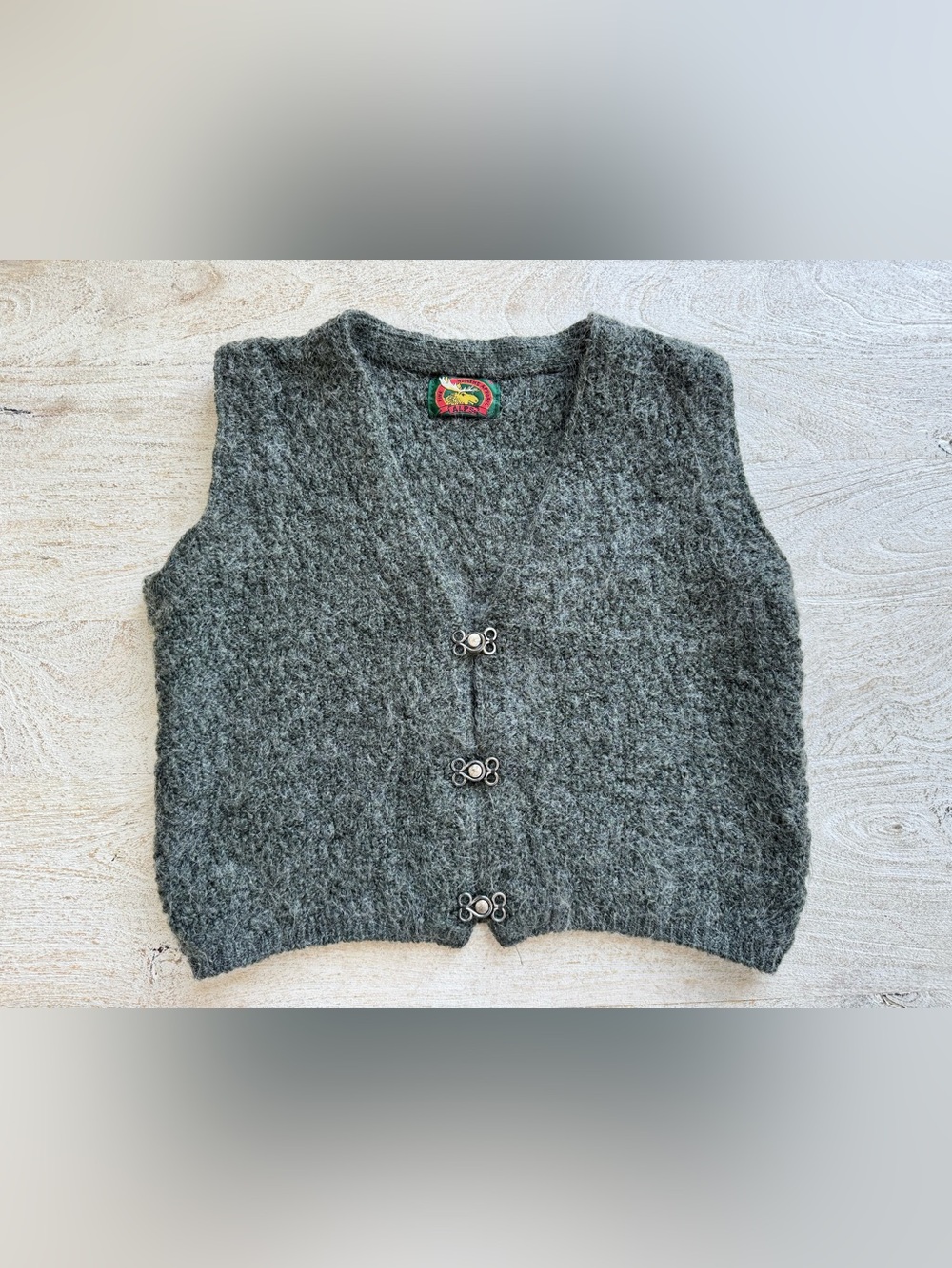 Vintage Wool Knit Vest